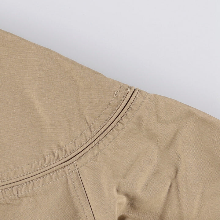 90'S Par Four Derby Jacket Cup Shoulder Jacket Men's M Size Vintage cotton Beige type Vintage Second Hand