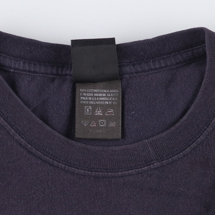 90'S Donna Karan New York DKNY JEANS Short Sleeve Logo T-Shirt, Made in USA, Men's XL, Vintage cotton black type Vintage Second Hand
