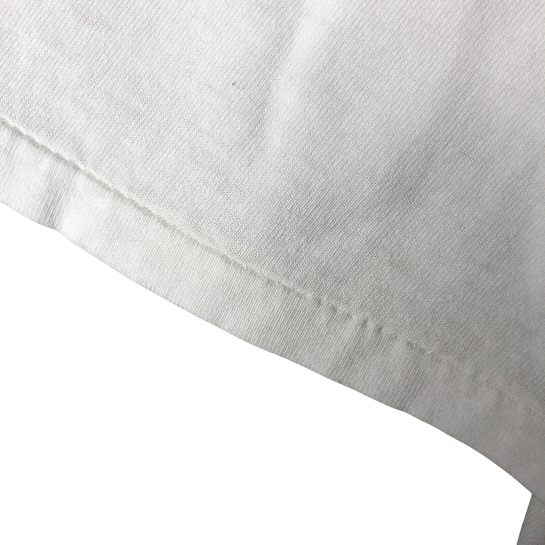 Vintage 90'S Delta ZE DESIGN advertising T-shirt, men's size XL cotton white type Vintage Second Hand