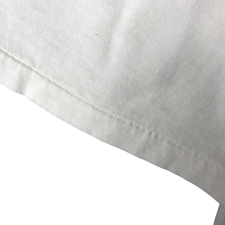Vintage 90'S Delta ZE DESIGN advertising T-shirt, men's size XL cotton white type Vintage Second Hand