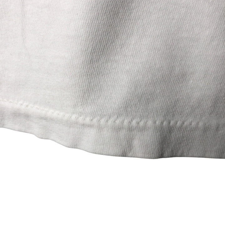 Vintage 90'S Delta ZE DESIGN advertising T-shirt, men's size XL cotton white type Vintage Second Hand