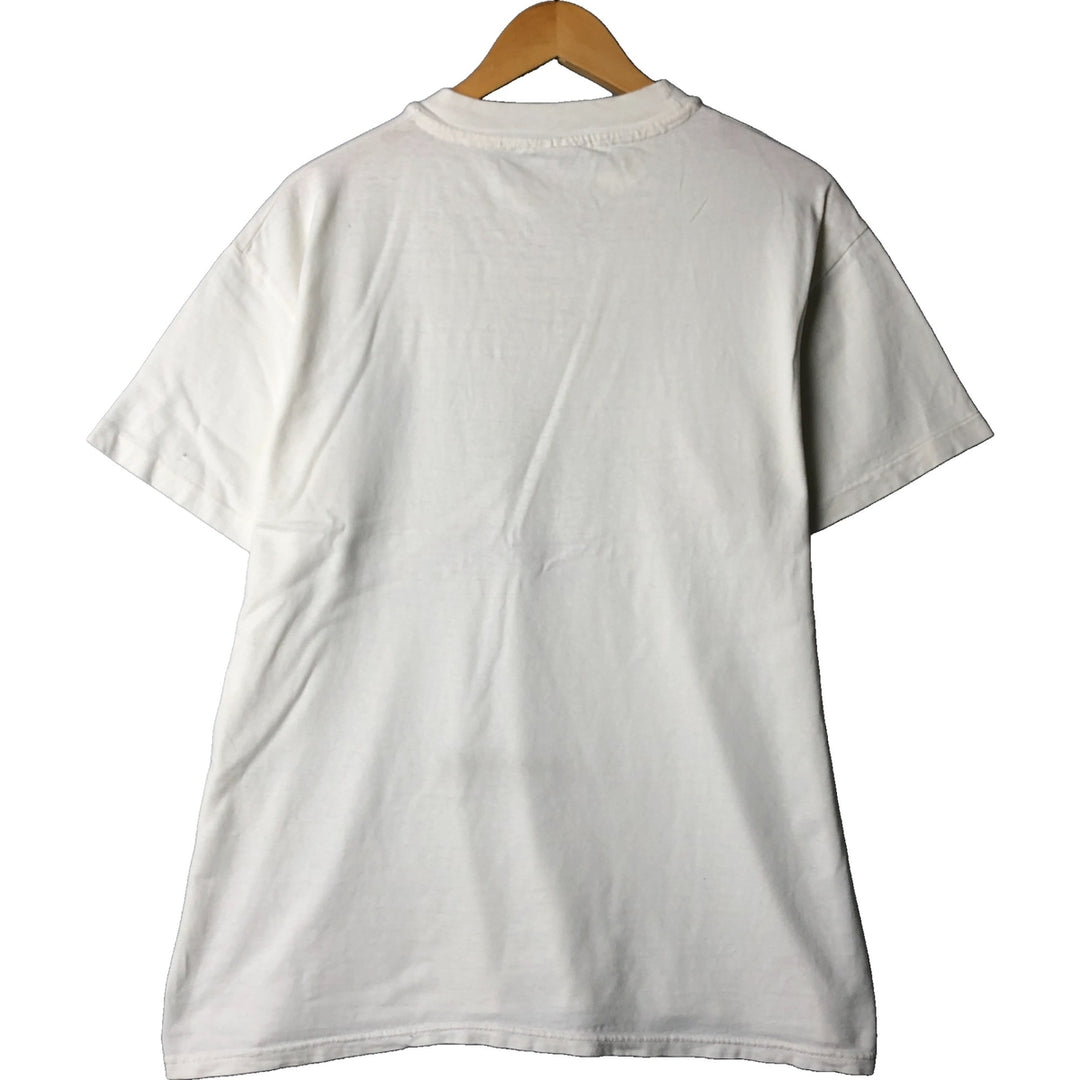 Men's Animal T-shirt (Size L) unclear white type Vintage Second Hand
