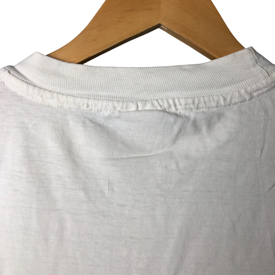 Men's Animal T-shirt (Size L) unclear white type Vintage Second Hand