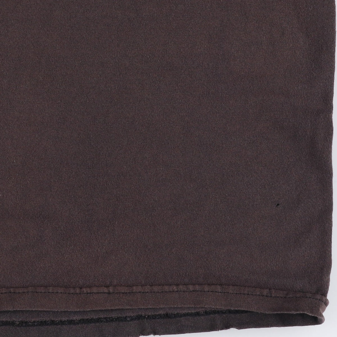 Delta DELTA THE LORD OF KINGS Made in USA Men's XL cotton red type reddish brown Vintage Second Hand