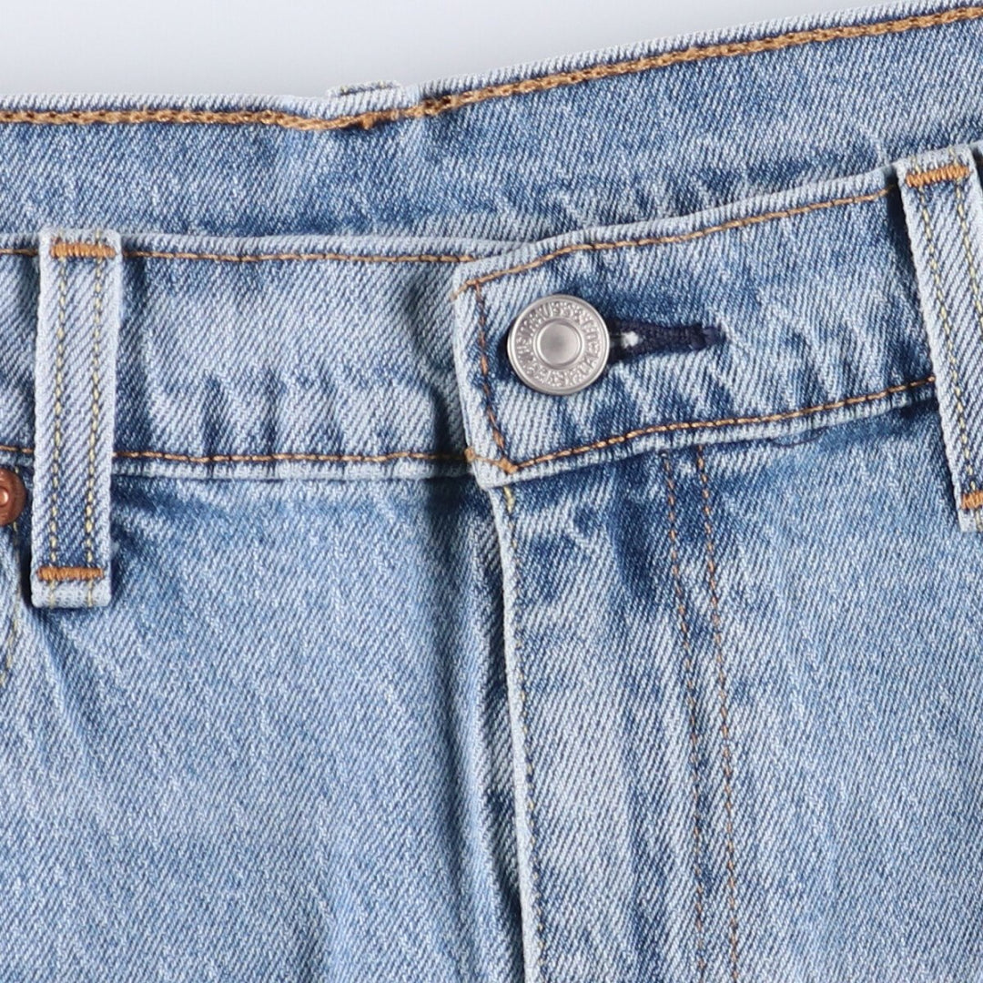 Levi's 569 denim shorts, half pants, men's size w34 cotton blue type Vintage Second Hand