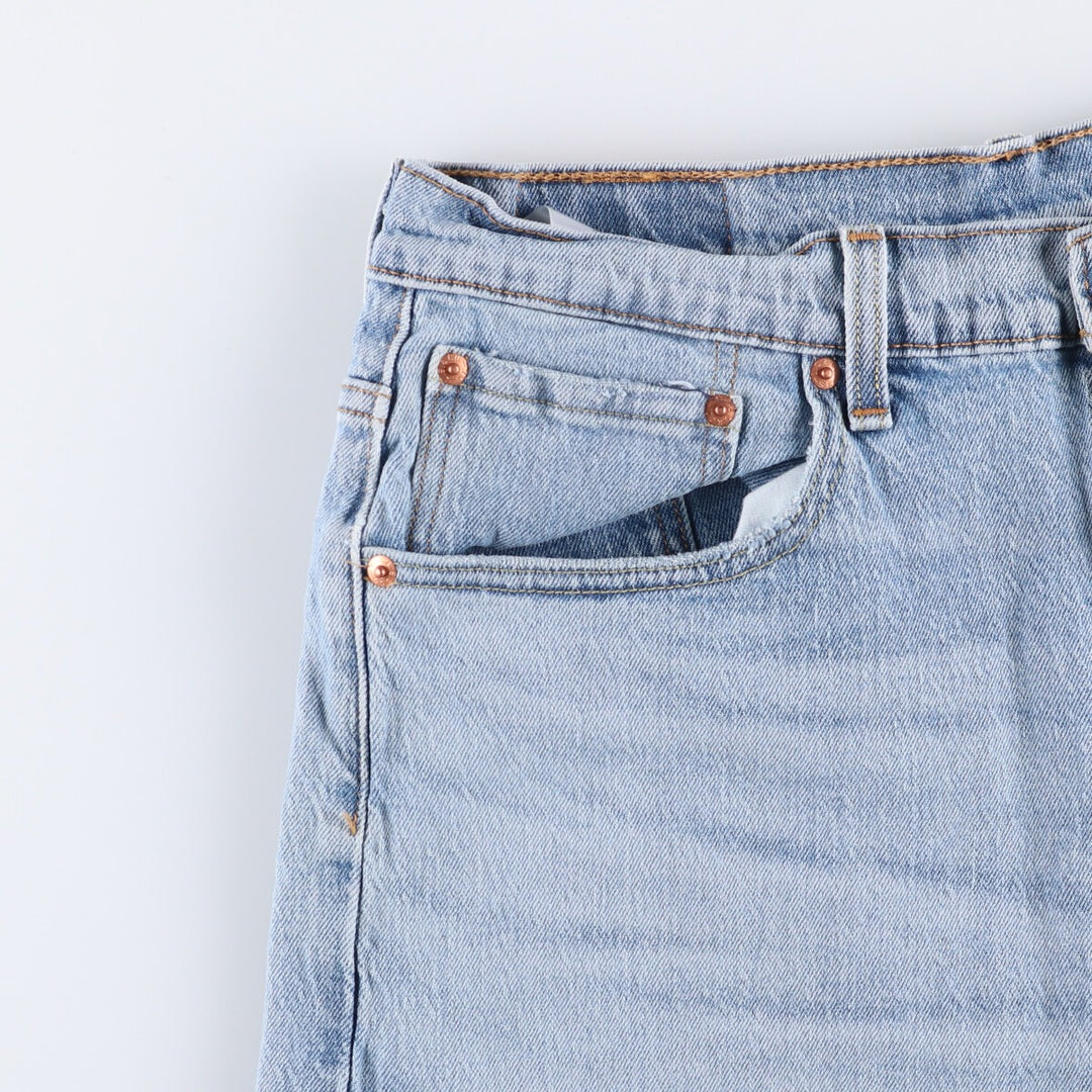 Levi's 569 denim shorts, half pants, men's size w34 cotton blue type Vintage Second Hand