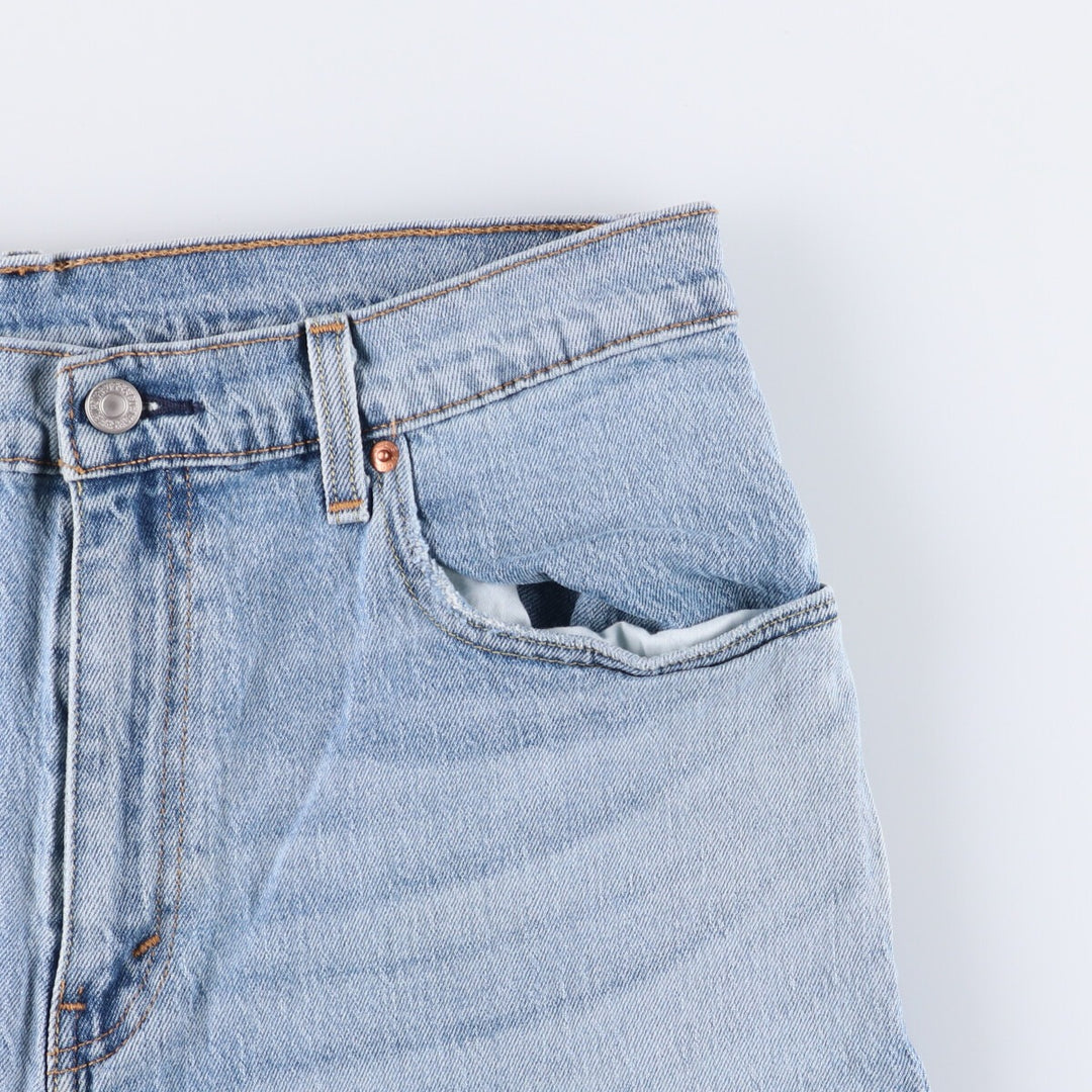 Levi's 569 denim shorts, half pants, men's size w34 cotton blue type Vintage Second Hand