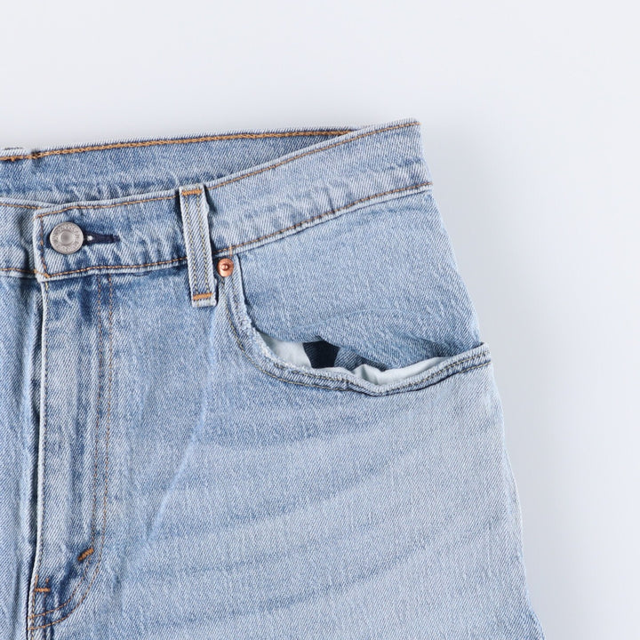 Levi's 569 denim shorts, half pants, men's size w34 cotton blue type Vintage Second Hand