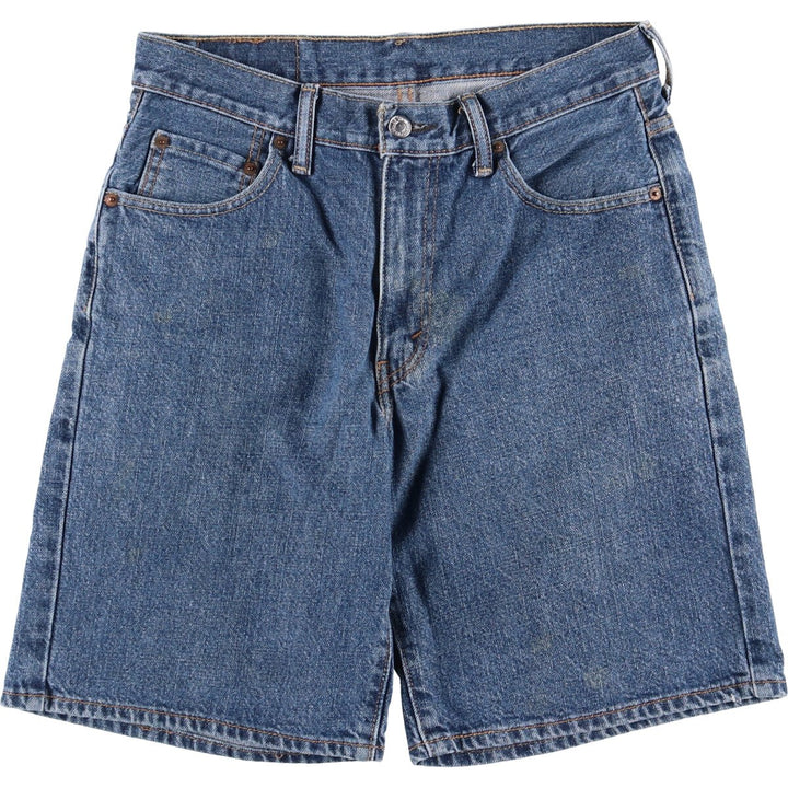 Levi's 550 denim shorts, short pants, men's size w30 cotton blue type Vintage Second Hand
