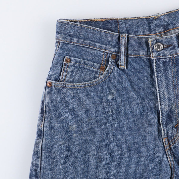 Levi's 550 denim shorts, short pants, men's size w30 cotton blue type Vintage Second Hand
