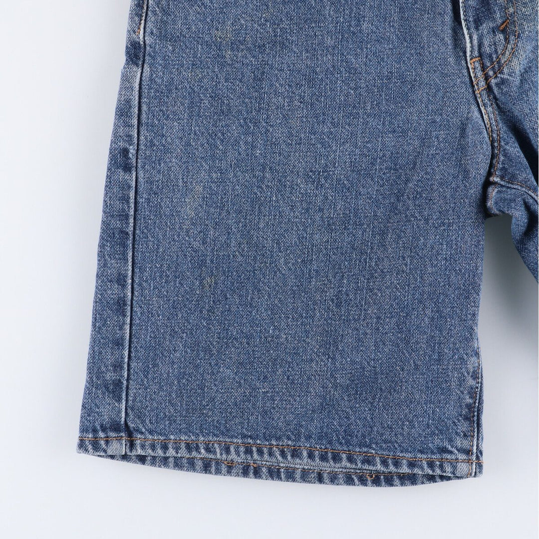 Levi's 550 denim shorts, short pants, men's size w30 cotton blue type Vintage Second Hand