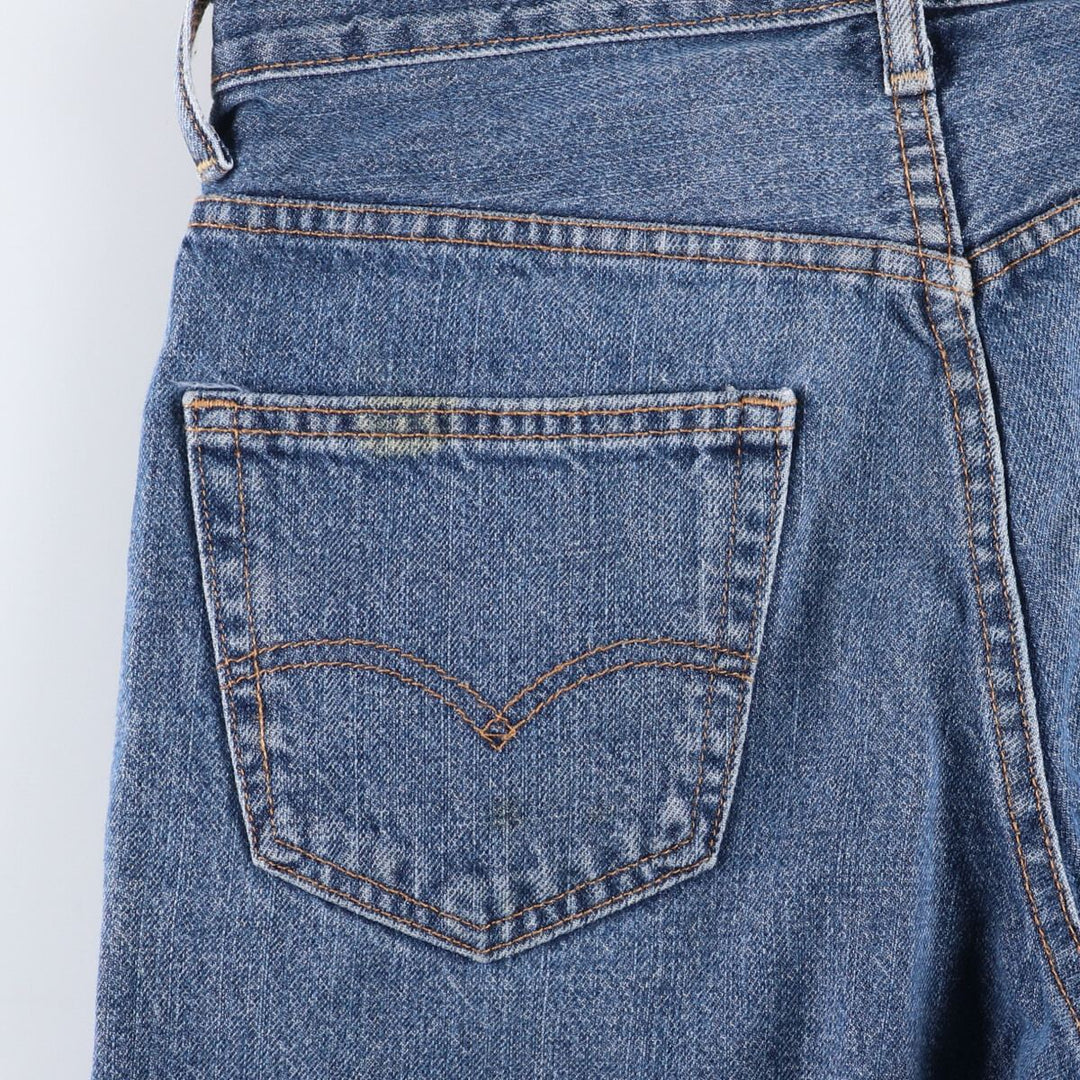 Levi's 550 denim shorts, short pants, men's size w30 cotton blue type Vintage Second Hand