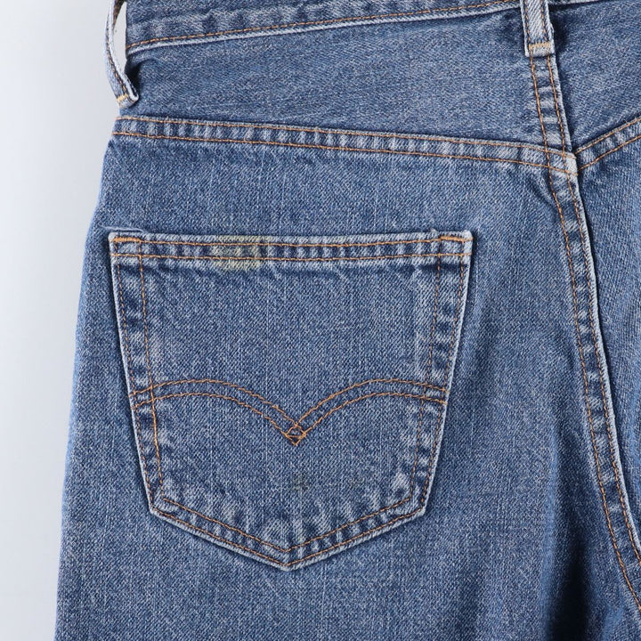 Levi's 550 denim shorts, short pants, men's size w30 cotton blue type Vintage Second Hand