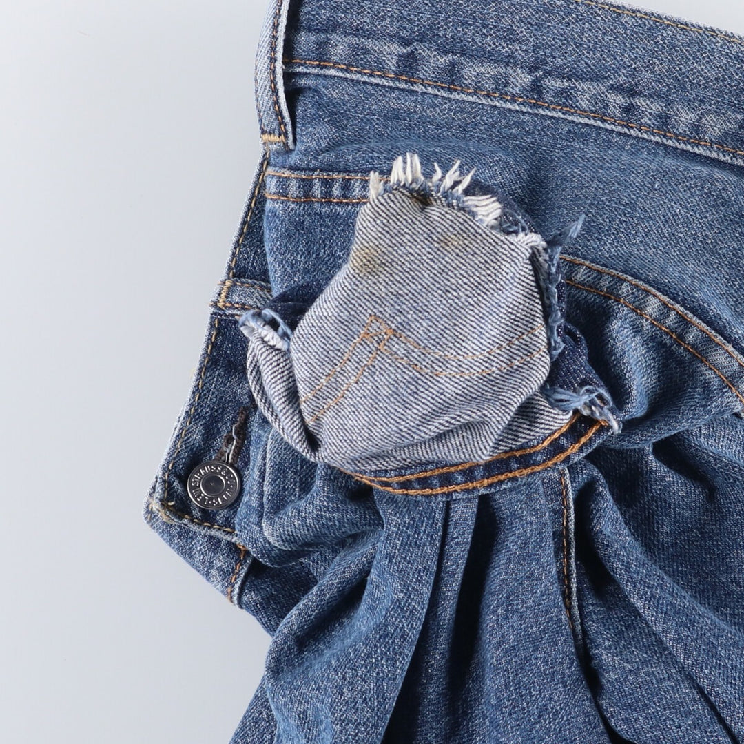 Levi's 550 denim shorts, short pants, men's size w30 cotton blue type Vintage Second Hand