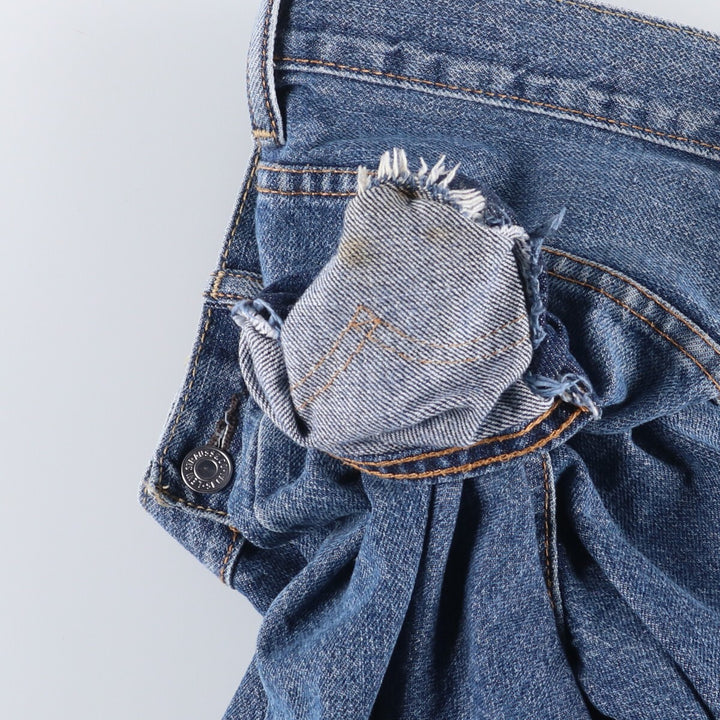 Levi's 550 denim shorts, short pants, men's size w30 cotton blue type Vintage Second Hand