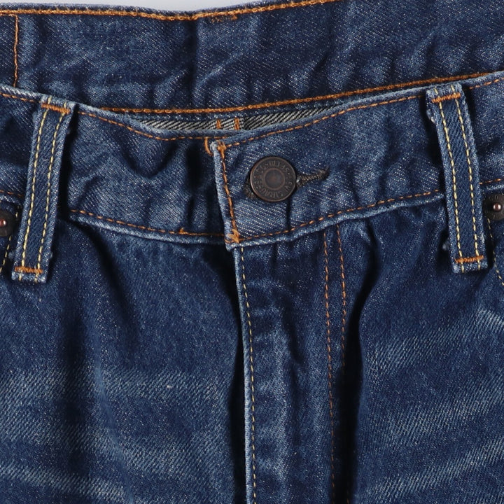 Levi's denim shorts, half pants, men's size w31 cotton blue type Vintage Second Hand