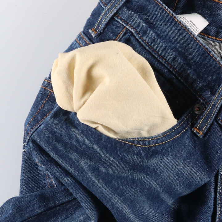 Levi's denim shorts, half pants, men's size w31 cotton blue type Vintage Second Hand