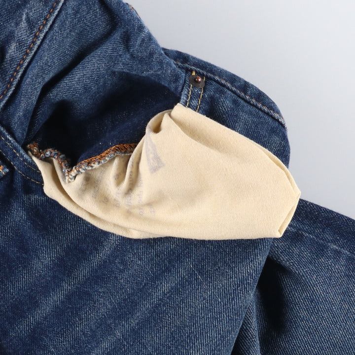 Levi's denim shorts, half pants, men's size w31 cotton blue type Vintage Second Hand