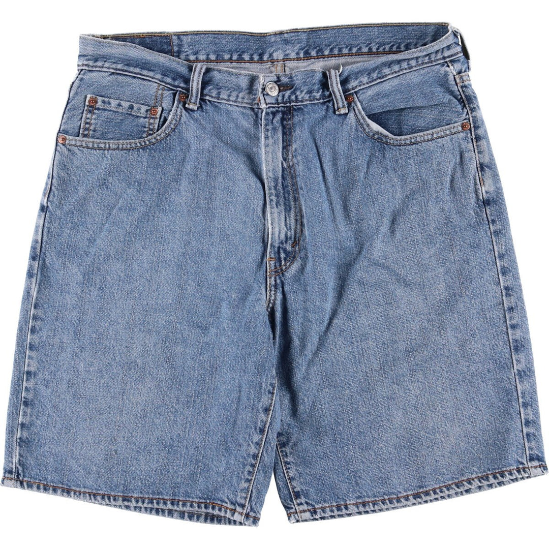 Levi's denim shorts, short pants, men's size w36 cotton blue type Vintage Second Hand