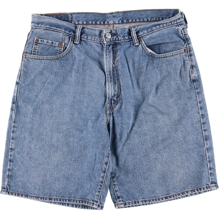 Levi's denim shorts, short pants, men's size w36 cotton blue type Vintage Second Hand