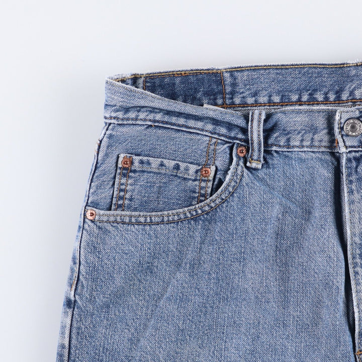 Levi's denim shorts, short pants, men's size w36 cotton blue type Vintage Second Hand