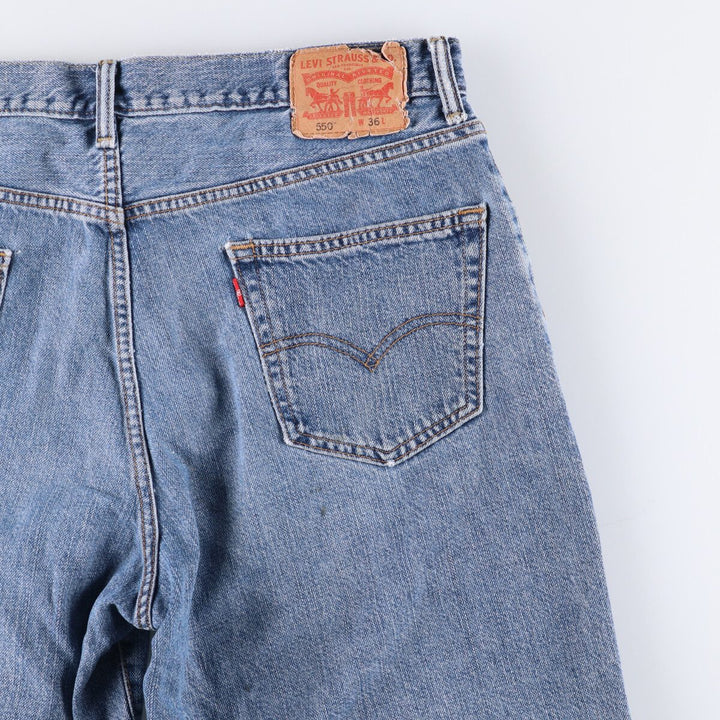 Levi's denim shorts, short pants, men's size w36 cotton blue type Vintage Second Hand