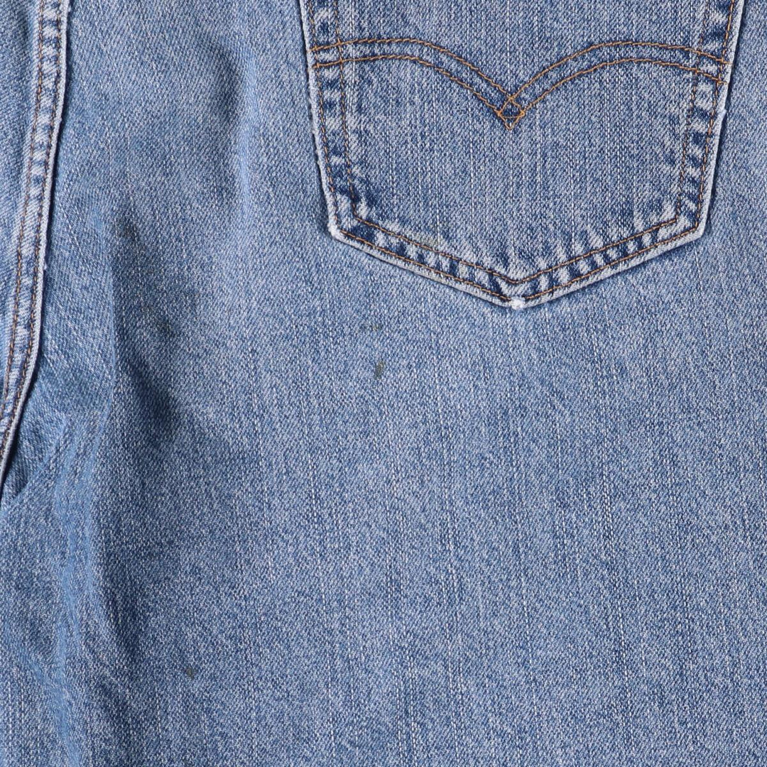 Levi's denim shorts, short pants, men's size w36 cotton blue type Vintage Second Hand