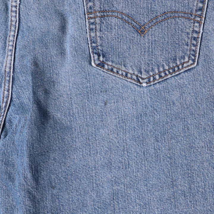 Levi's denim shorts, short pants, men's size w36 cotton blue type Vintage Second Hand