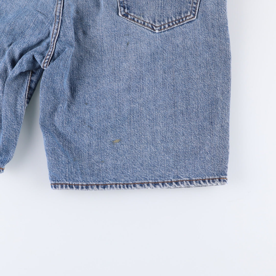 Levi's denim shorts, short pants, men's size w36 cotton blue type Vintage Second Hand