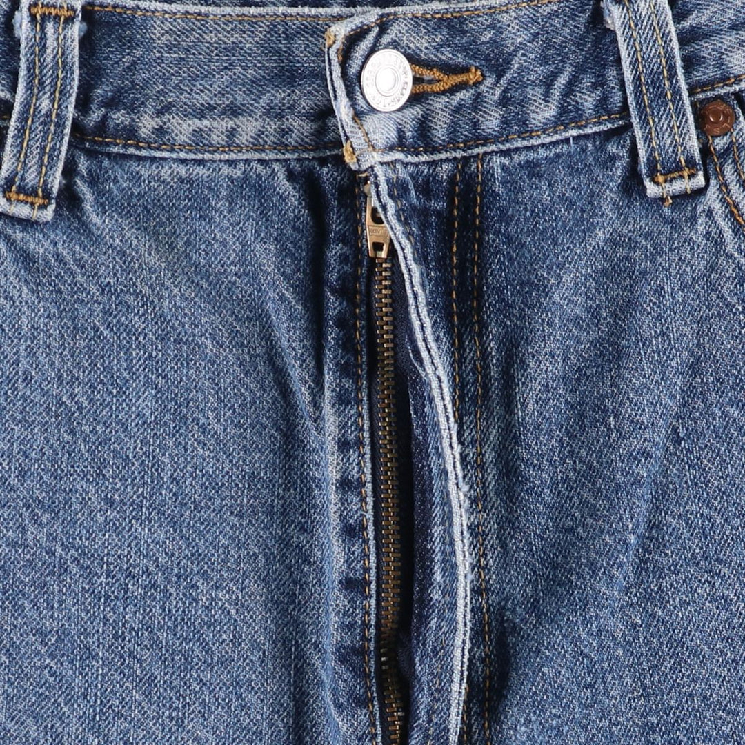 Levi's 550 denim shorts, short pants for men, size W35 cotton blue type Vintage Second Hand