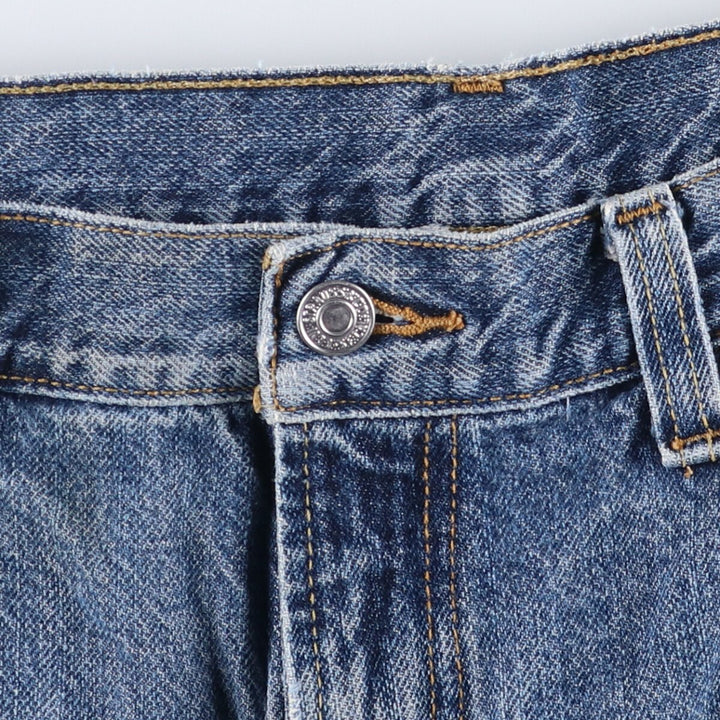 Levi's 550 denim shorts, short pants for men, size W35 cotton blue type Vintage Second Hand