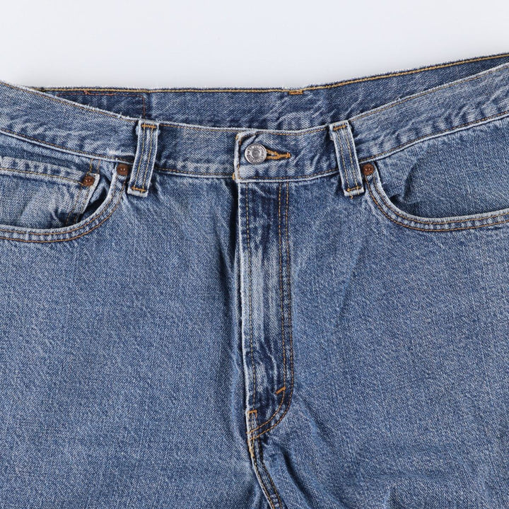 Levi's 550 denim shorts, short pants for men, size W35 cotton blue type Vintage Second Hand