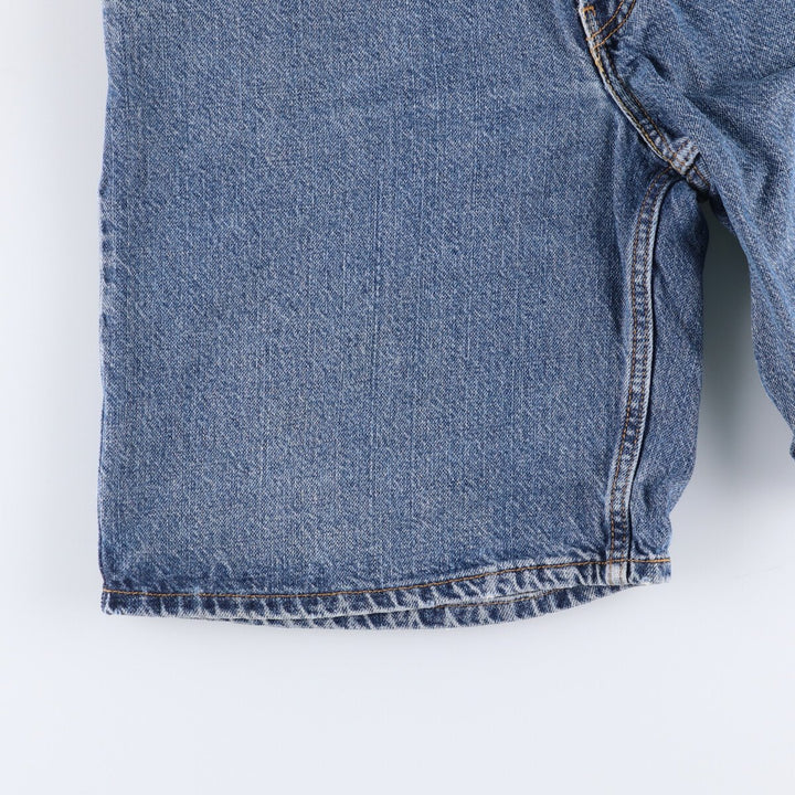 Levi's 550 denim shorts, short pants for men, size W35 cotton blue type Vintage Second Hand