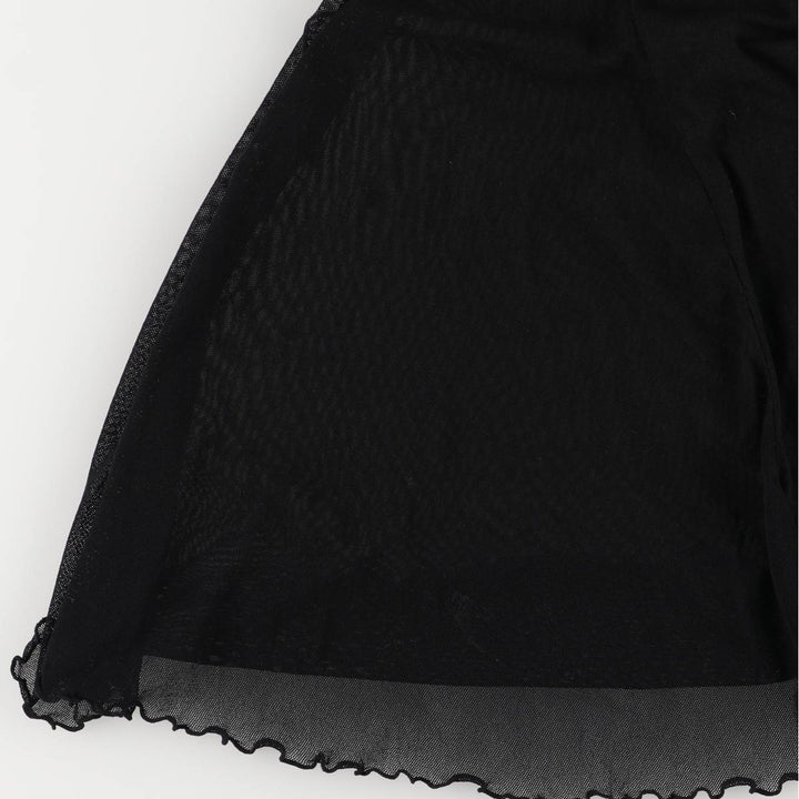 90'S Cosabella Cutwork Embroidered See-Through Lingerie Camisole, Made in Italy, Women's Size Small, Vintage polyamide black type Vintage Second Hand