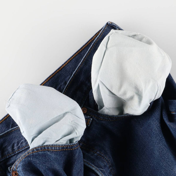 Levi's 501 straight denim pants for men, size W34 cotton blue type Vintage Second Hand