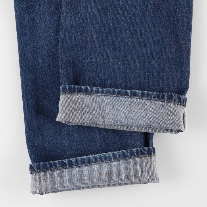 Levi's 501 straight denim pants for men, size W34 cotton blue type Vintage Second Hand