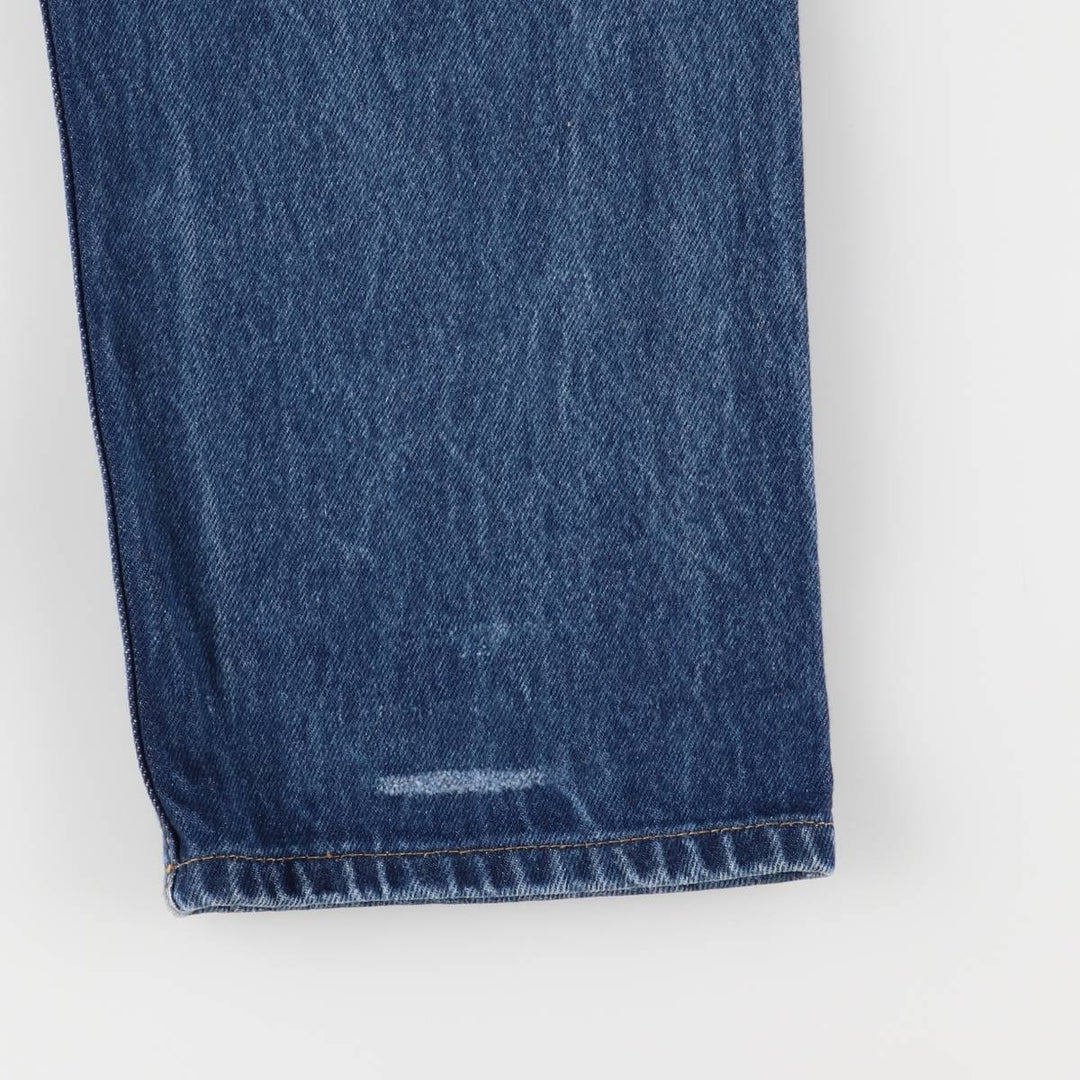 Levi's 501 straight denim pants for men, size W32 cotton blue type Vintage Second Hand