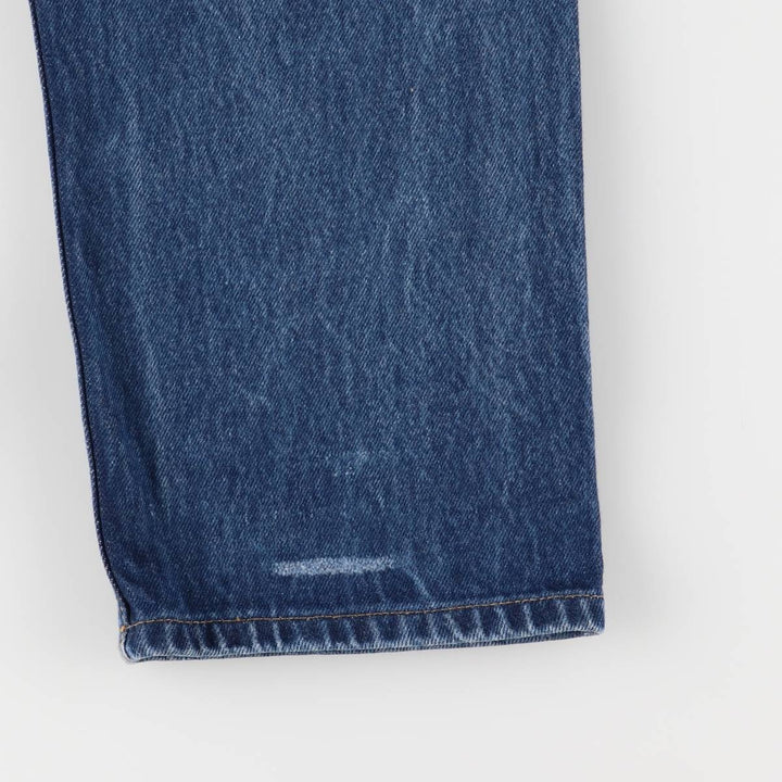 Levi's 501 straight denim pants for men, size W32 cotton blue type Vintage Second Hand