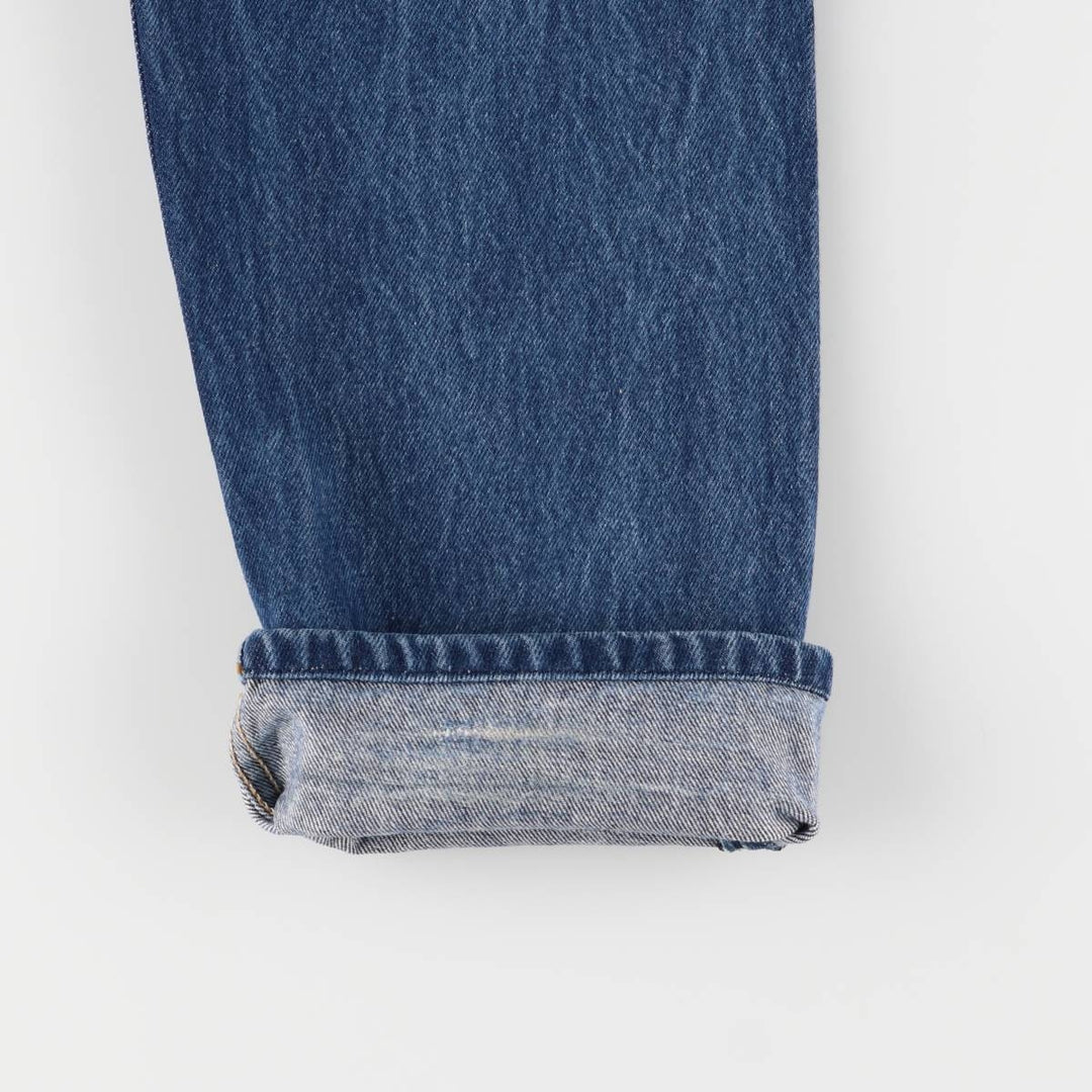 Levi's 501 straight denim pants for men, size W32 cotton blue type Vintage Second Hand