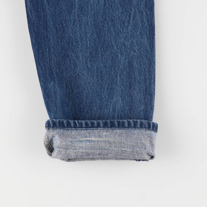 Levi's 501 straight denim pants for men, size W32 cotton blue type Vintage Second Hand