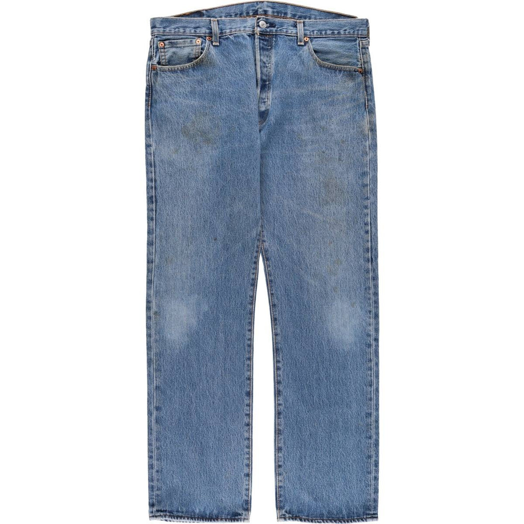 Levi's 501 straight denim pants for men, size W37 cotton blue type Vintage Second Hand