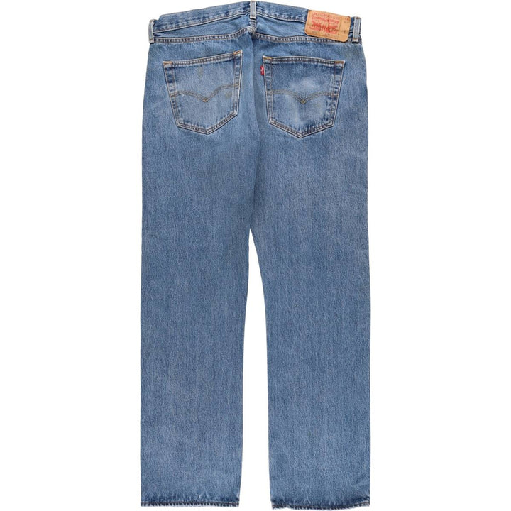 Levi's 501 straight denim pants for men, size W37 cotton blue type Vintage Second Hand