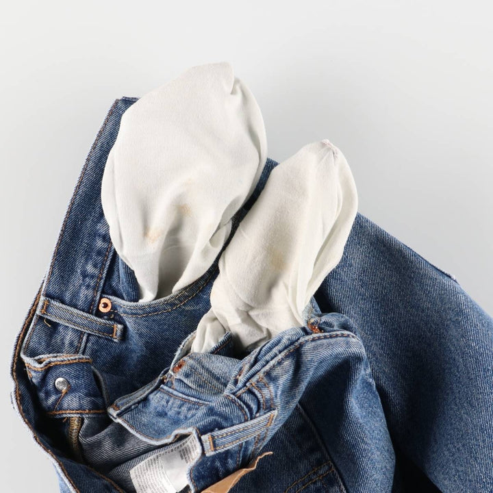 Levi's 501 straight denim pants for men, size W37 cotton blue type Vintage Second Hand