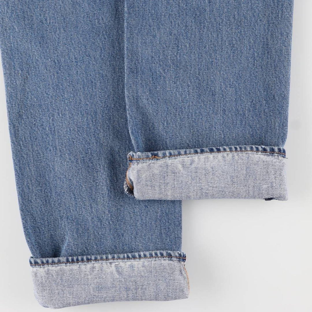 Levi's 501 straight denim pants for men, size W37 cotton blue type Vintage Second Hand