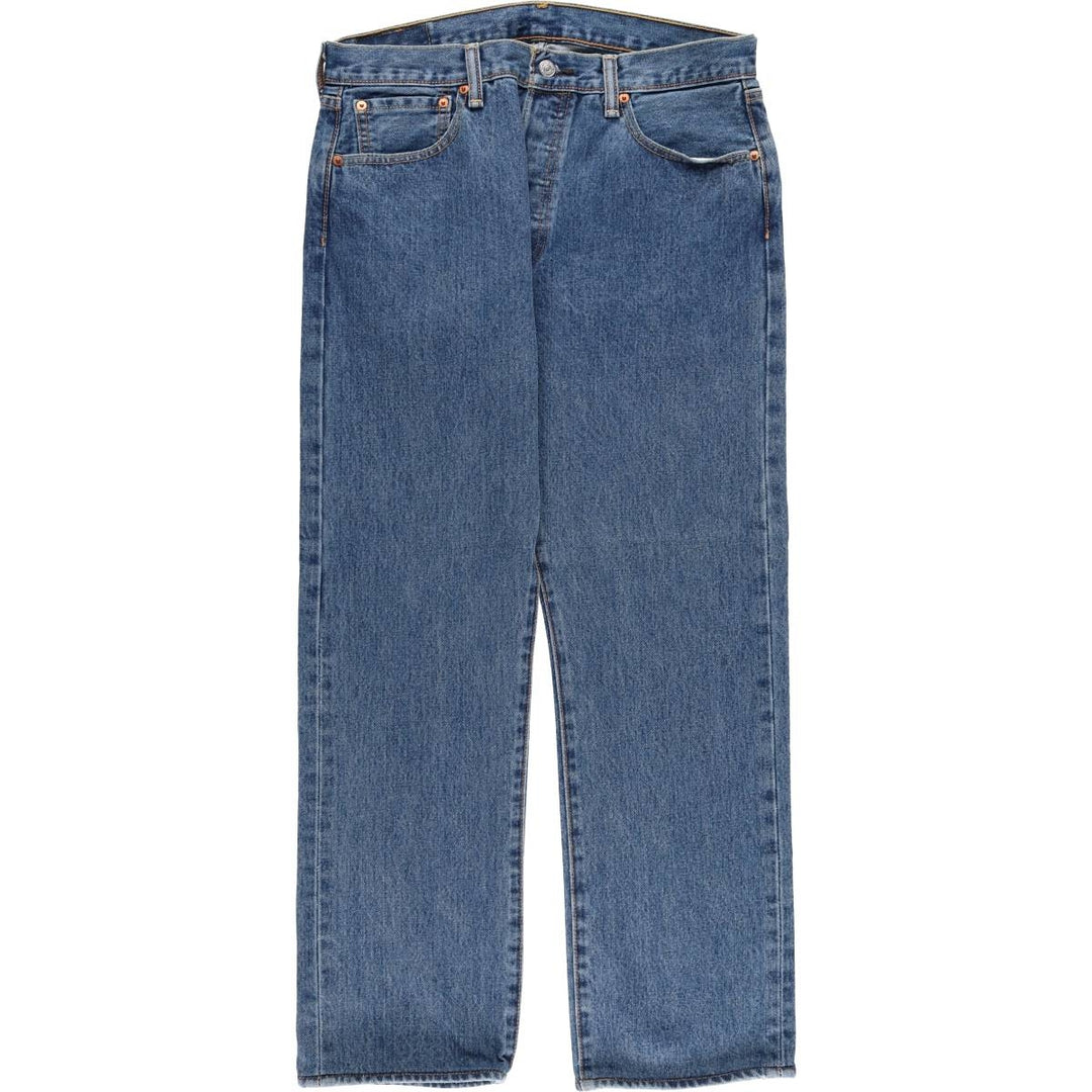 Levi's 501 straight denim pants for men, size W34 unclear blue type Vintage Second Hand