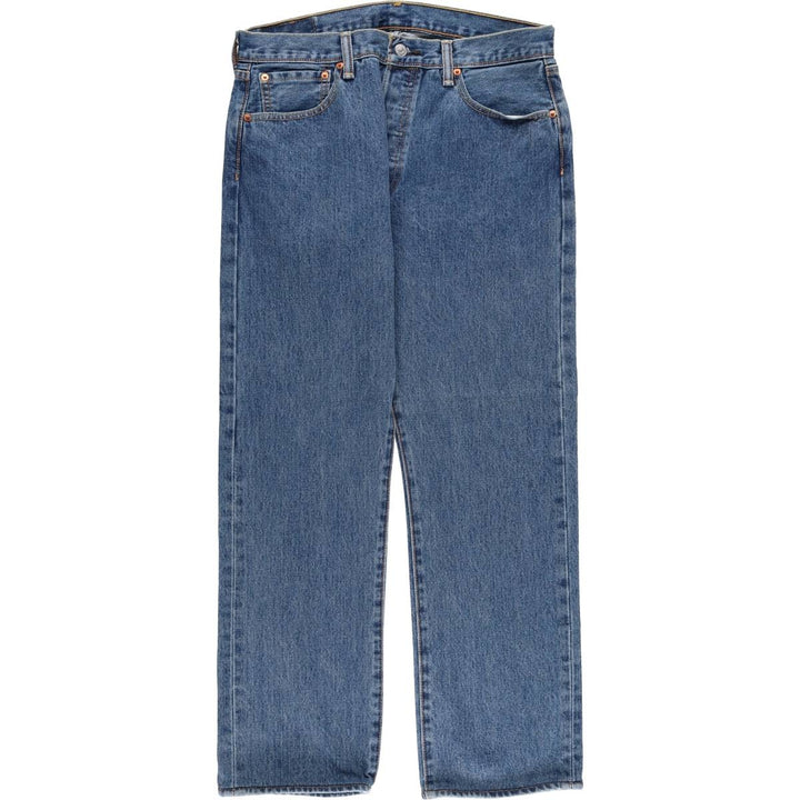 Levi's 501 straight denim pants for men, size W34 unclear blue type Vintage Second Hand
