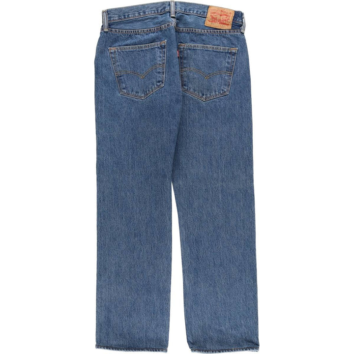 Levi's 501 straight denim pants for men, size W34 unclear blue type Vintage Second Hand