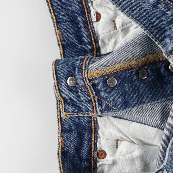 Levi's 501 straight denim pants for men, size W34 unclear blue type Vintage Second Hand