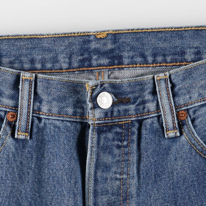 Levi's 501 straight denim pants for men, size W34 unclear blue type Vintage Second Hand