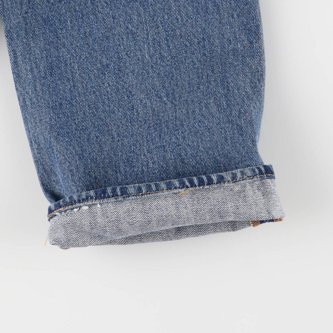 Levi's 501 straight denim pants for men, size W34 unclear blue type Vintage Second Hand